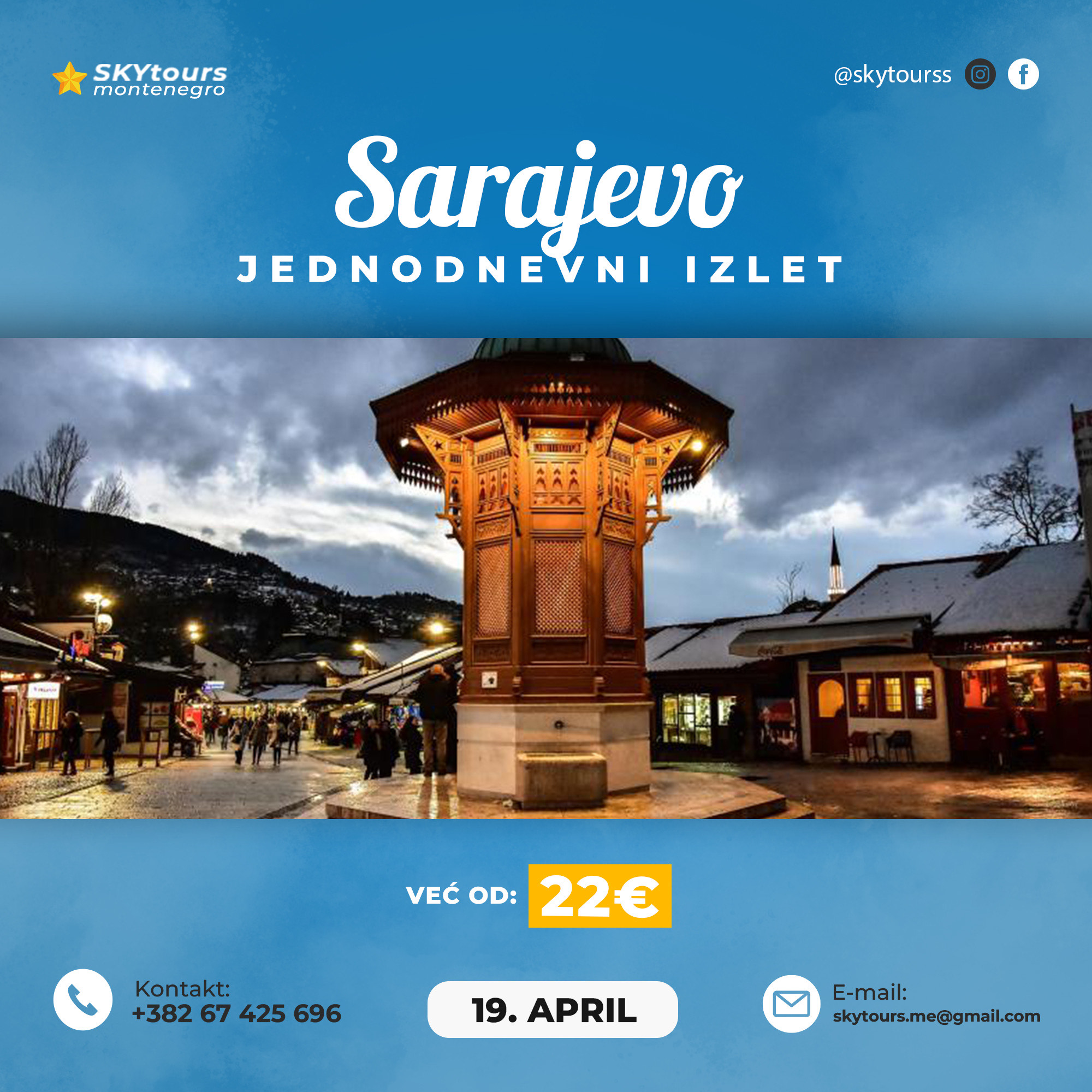 Sarajevo jednodnevno 